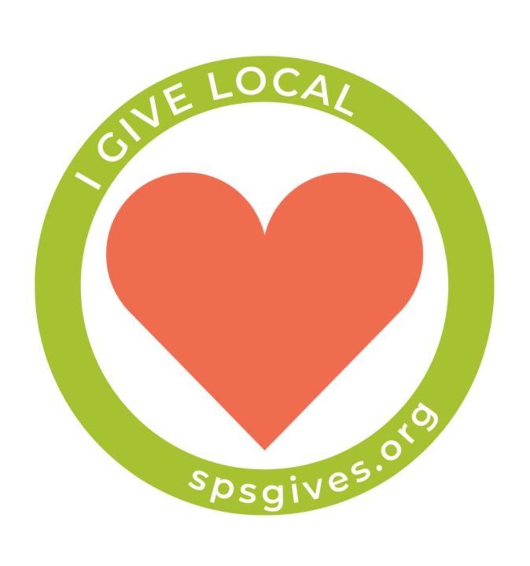 I Give Local sticker webpage