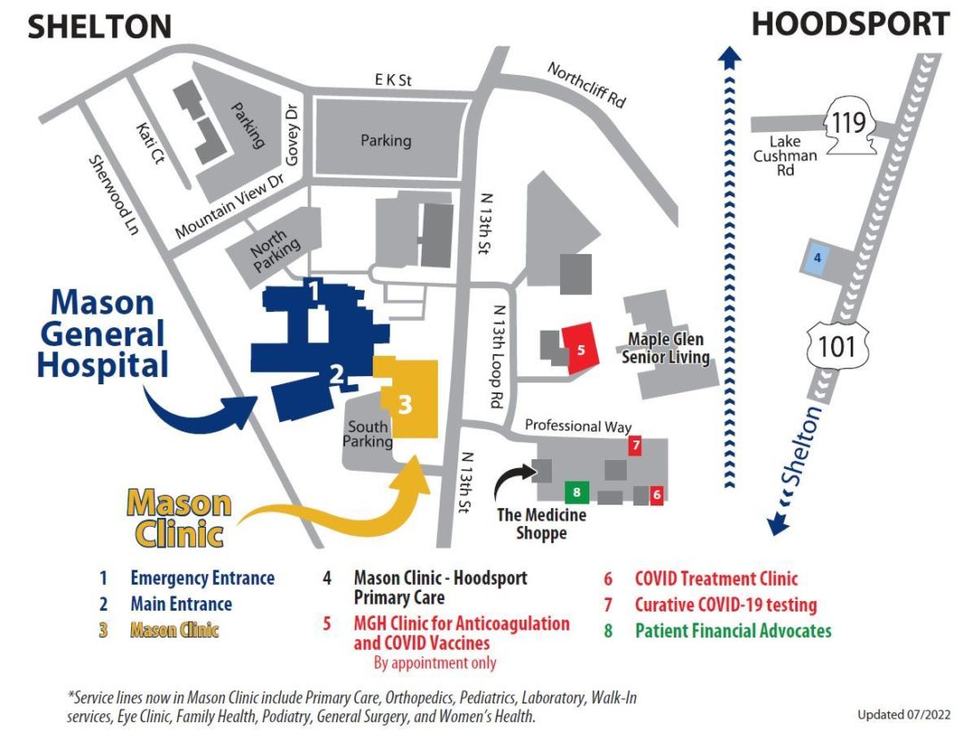 July 2022 Campus Map