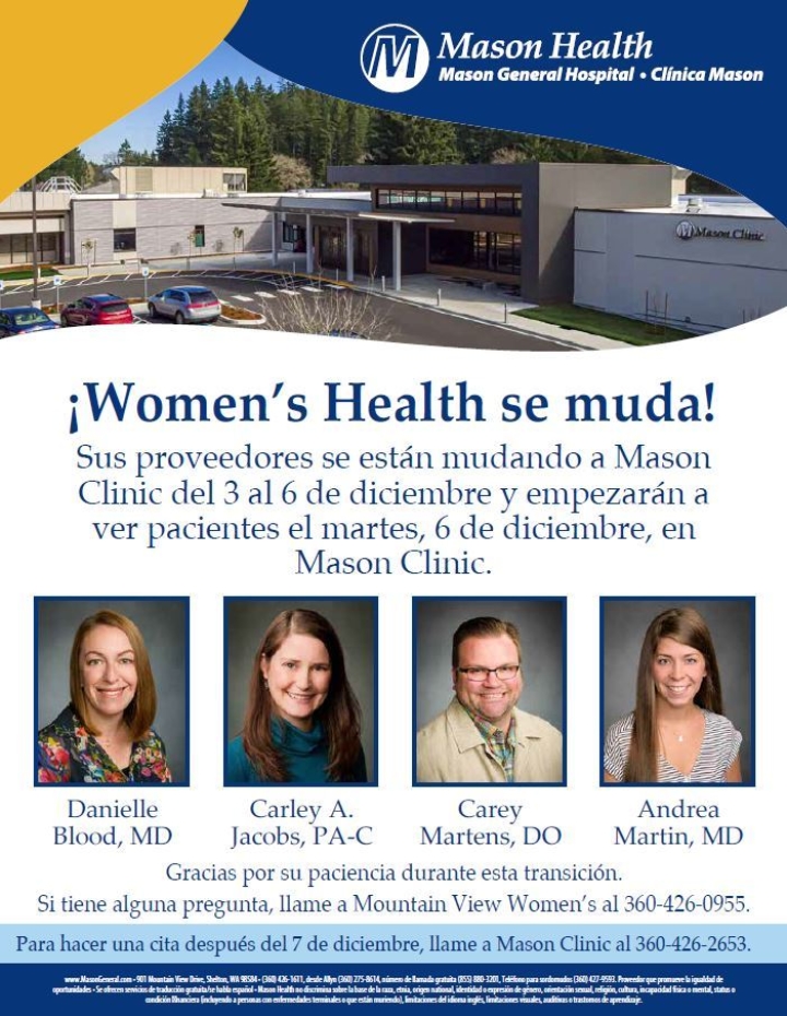 Womens Health is Moving SPANISH